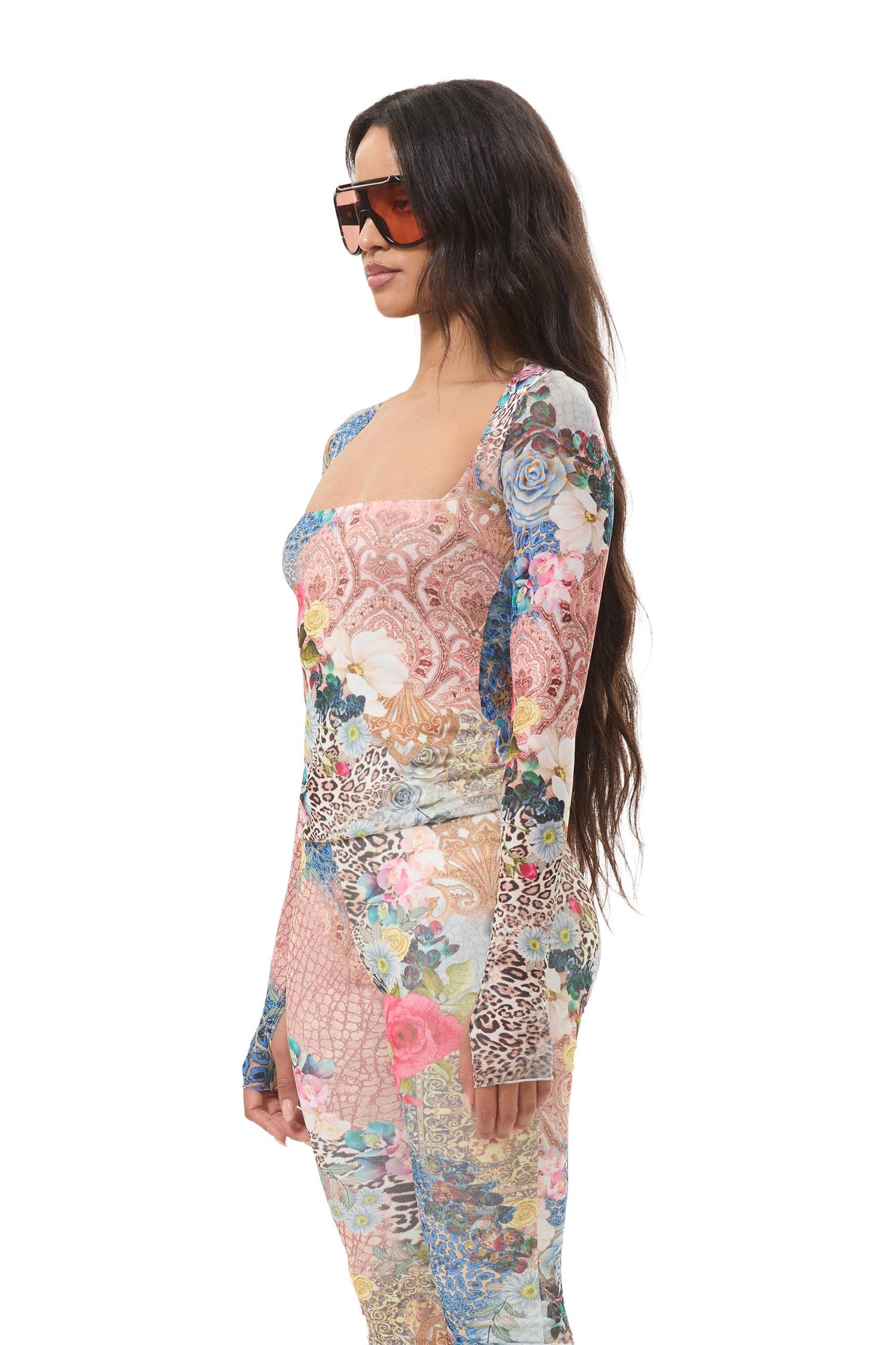 Ines Top - Iris Patchwork