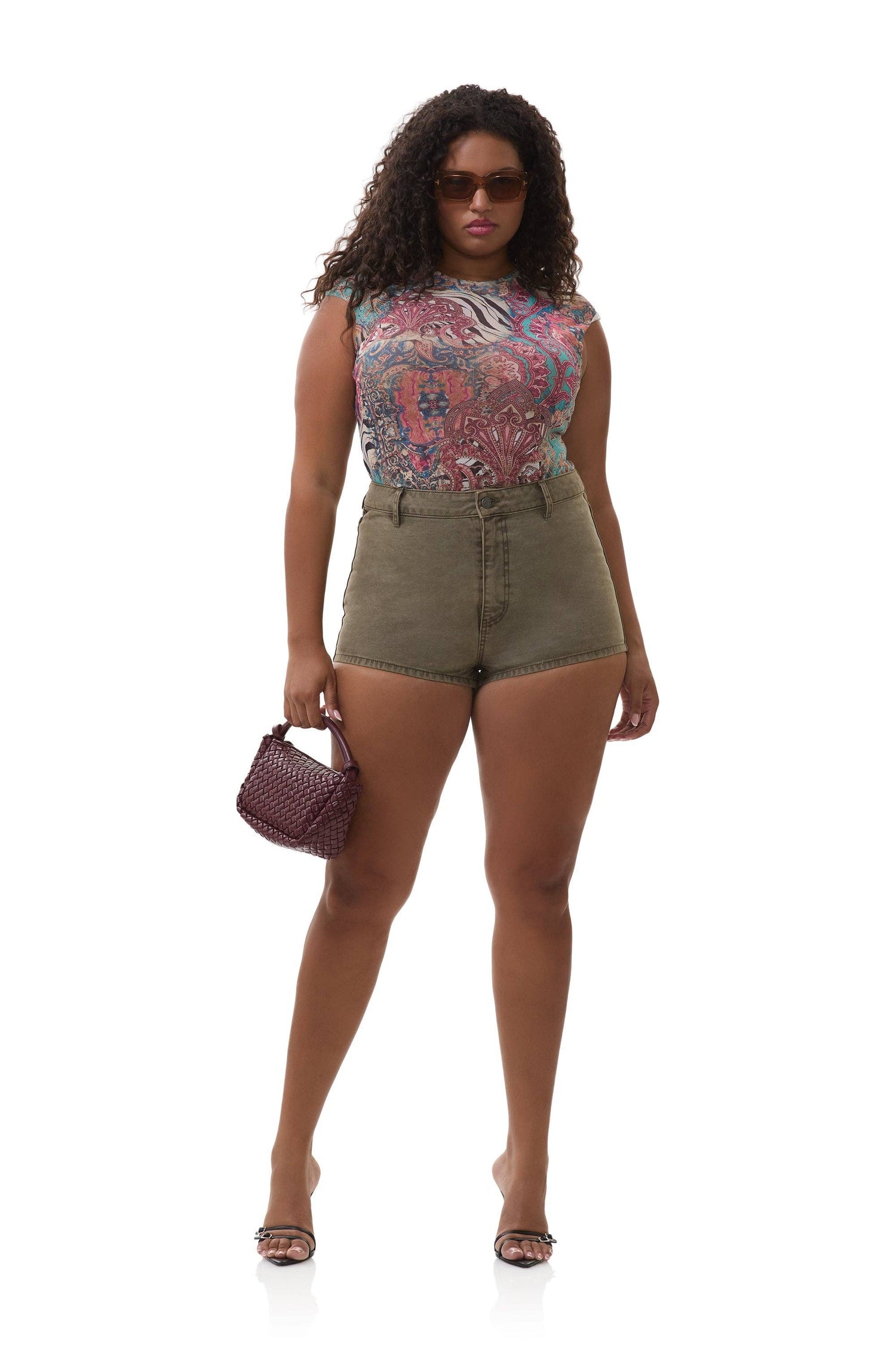 Nina Top - Gilded Paisley