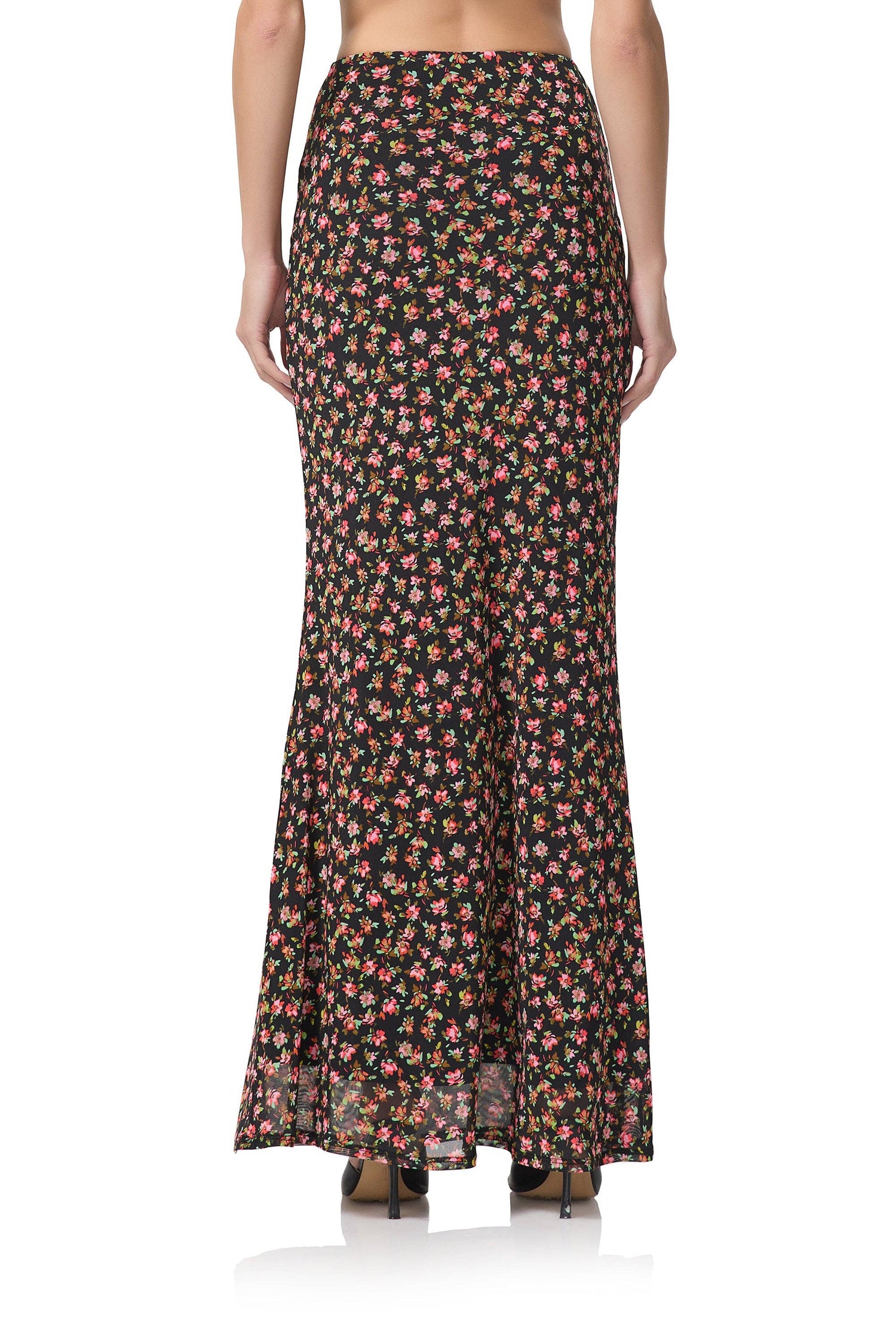Tegan Maxi Skirt - Spring Ditsy