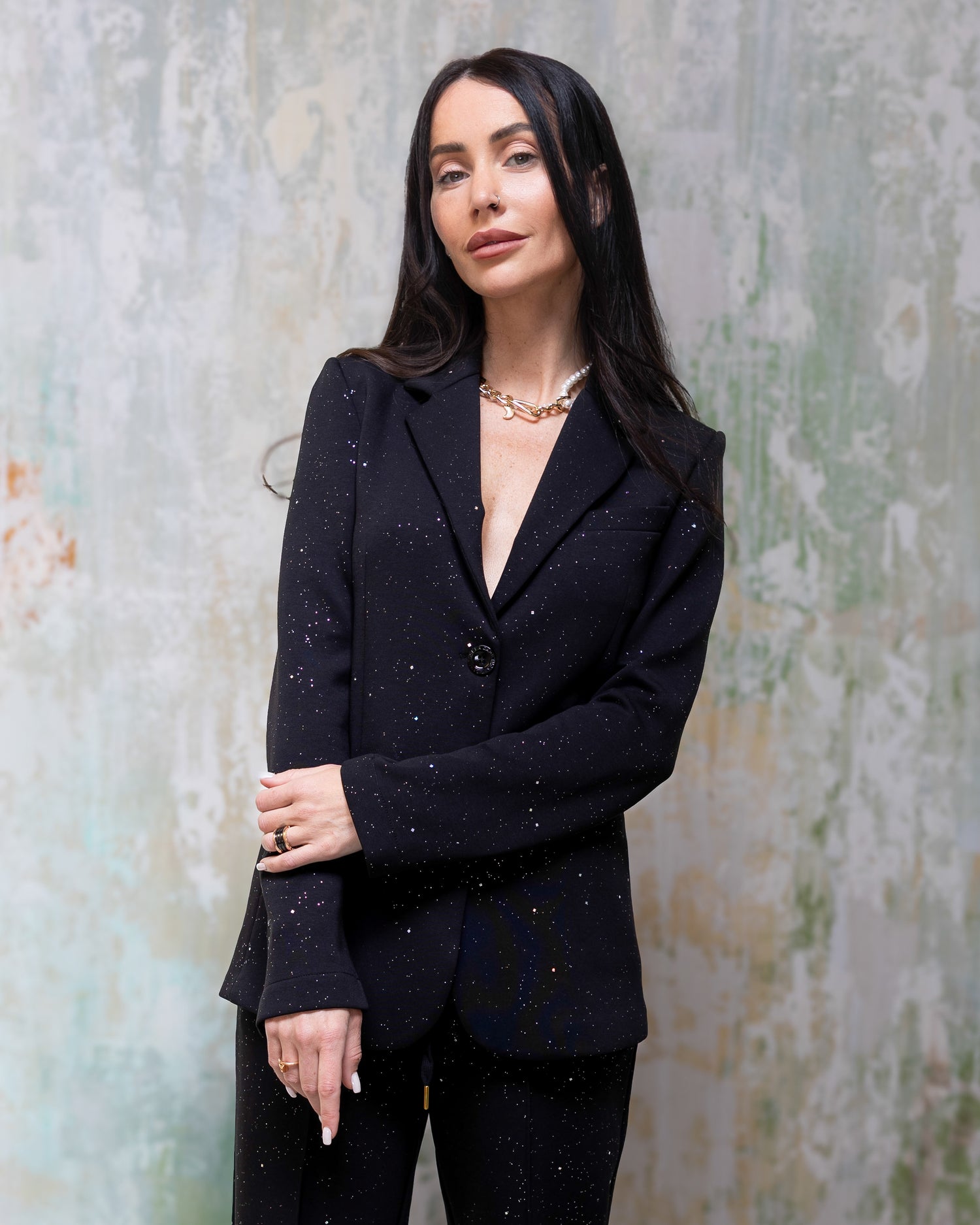 Morrison Ultra-Luxe Glitz Blazer Glitz