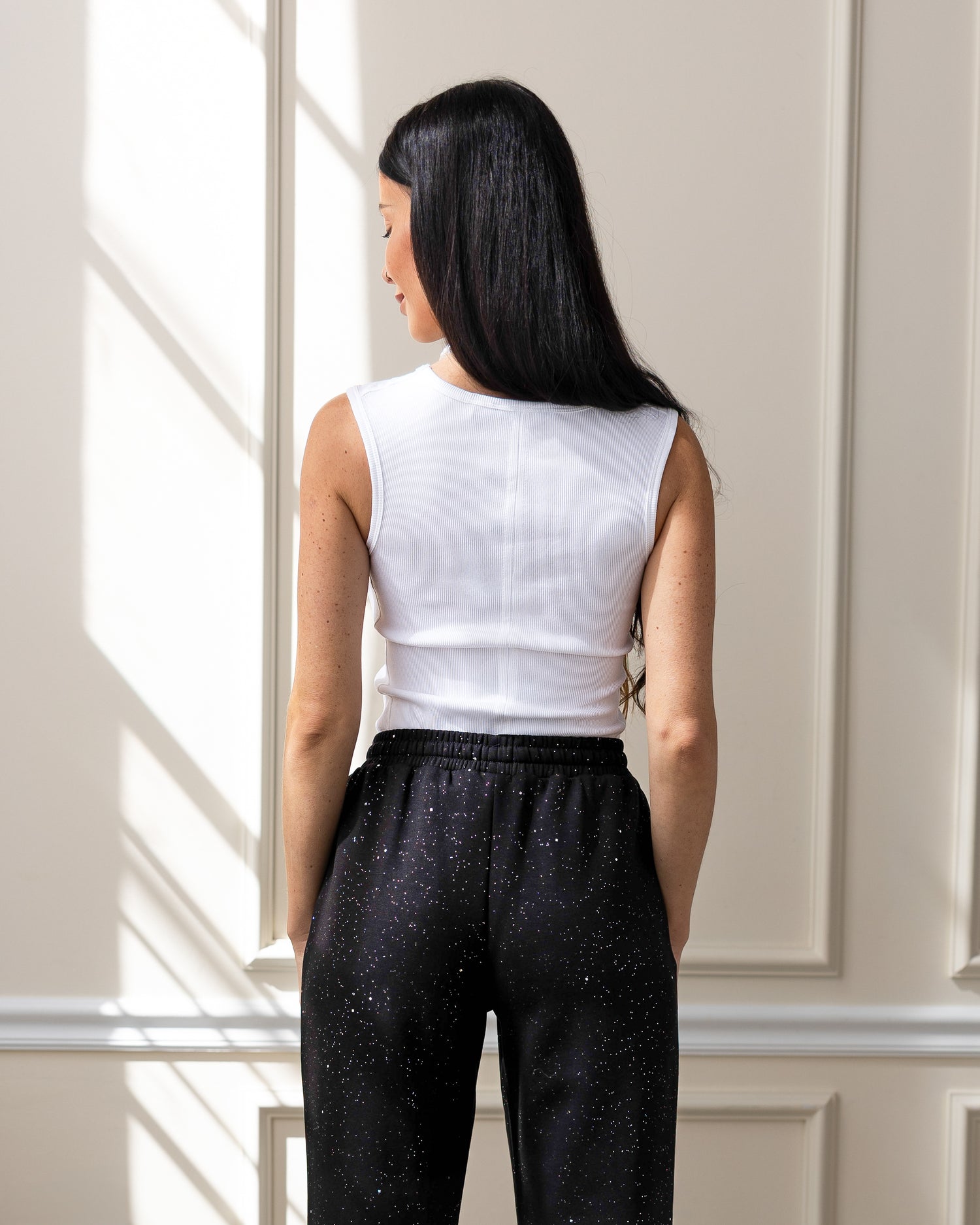 Klein Ribbed Tank - White