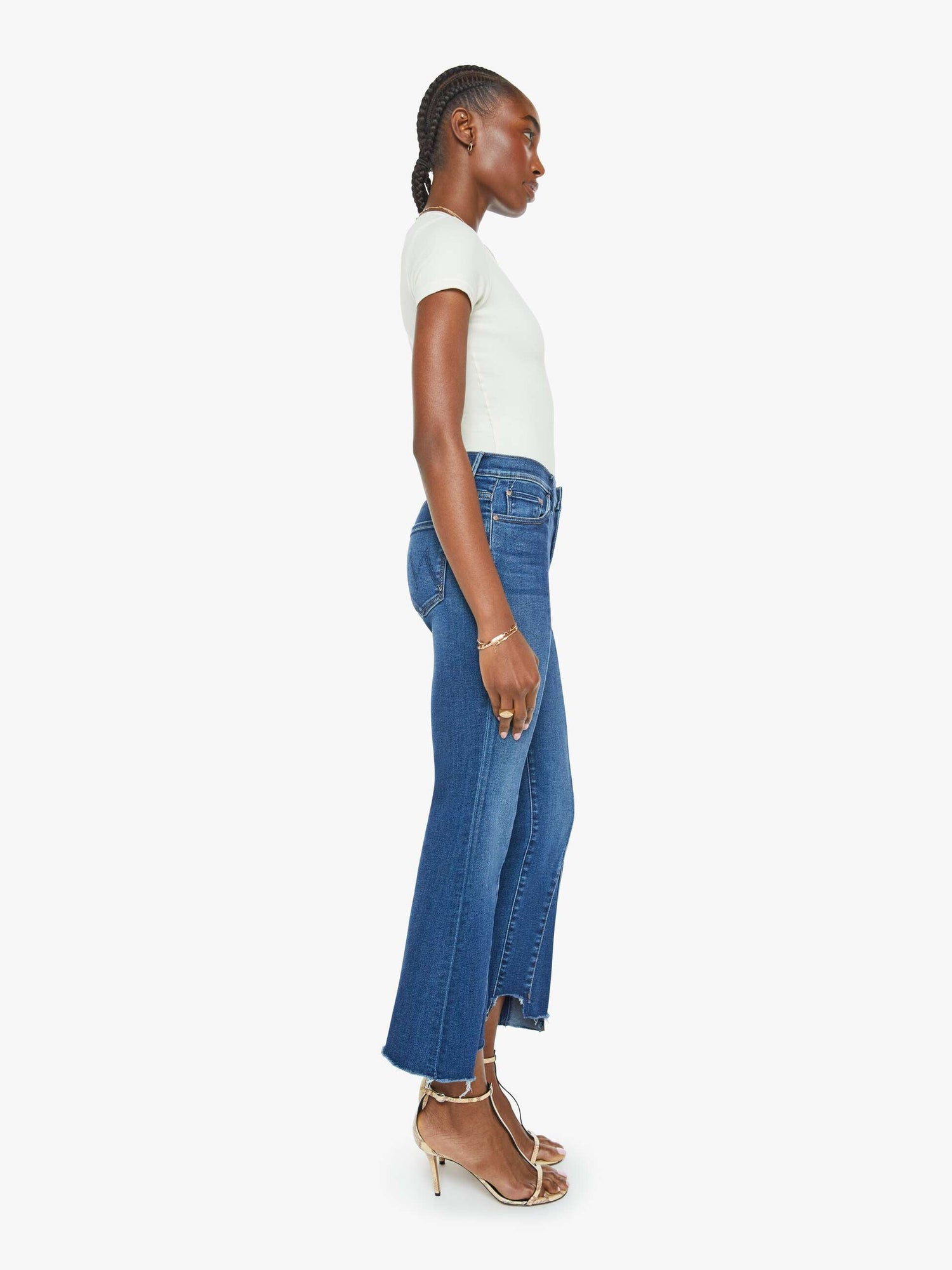 The Insider Crop Pointy Fray - Scorchin' Hot