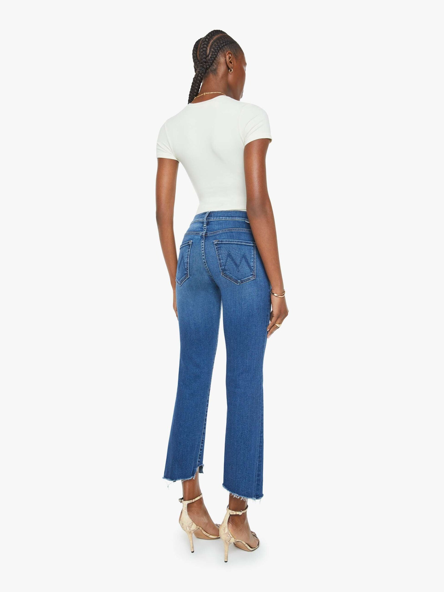 The Insider Crop Pointy Fray - Scorchin' Hot