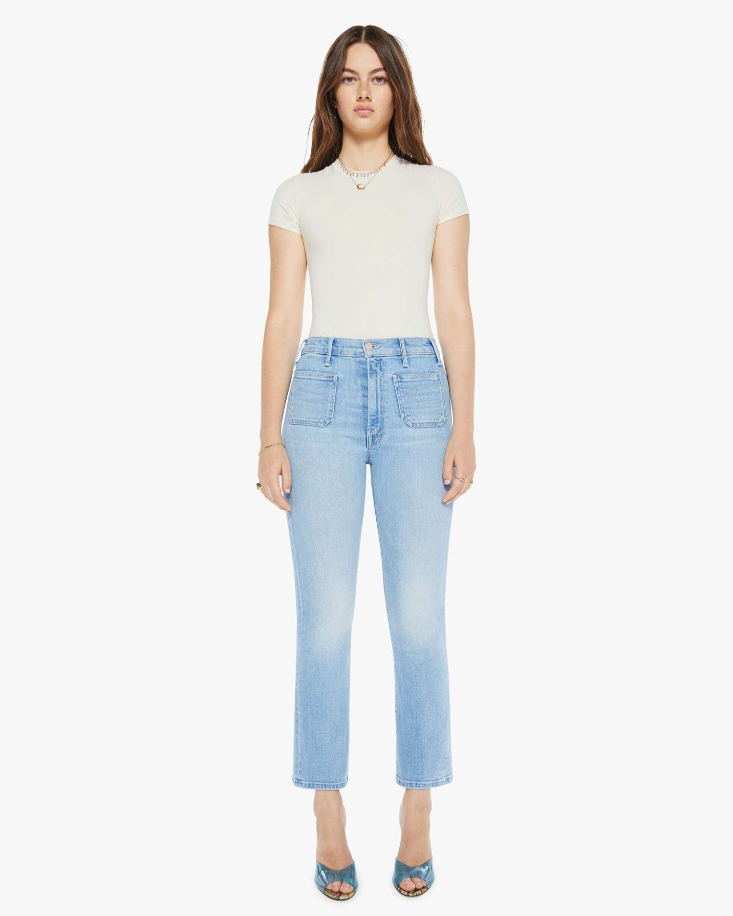 The Hustler Patch Pocket Ankle Tune In, Tune Out