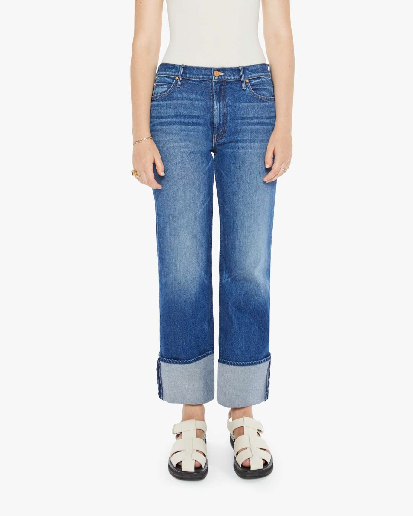 CHECKERBOARD DUSTER FLOOD CUFF BUNNY HOP