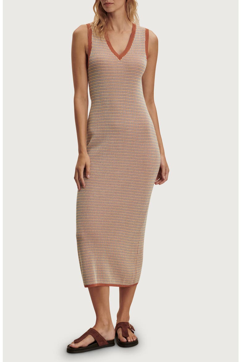 Albane Knit Cotton Midi Dress