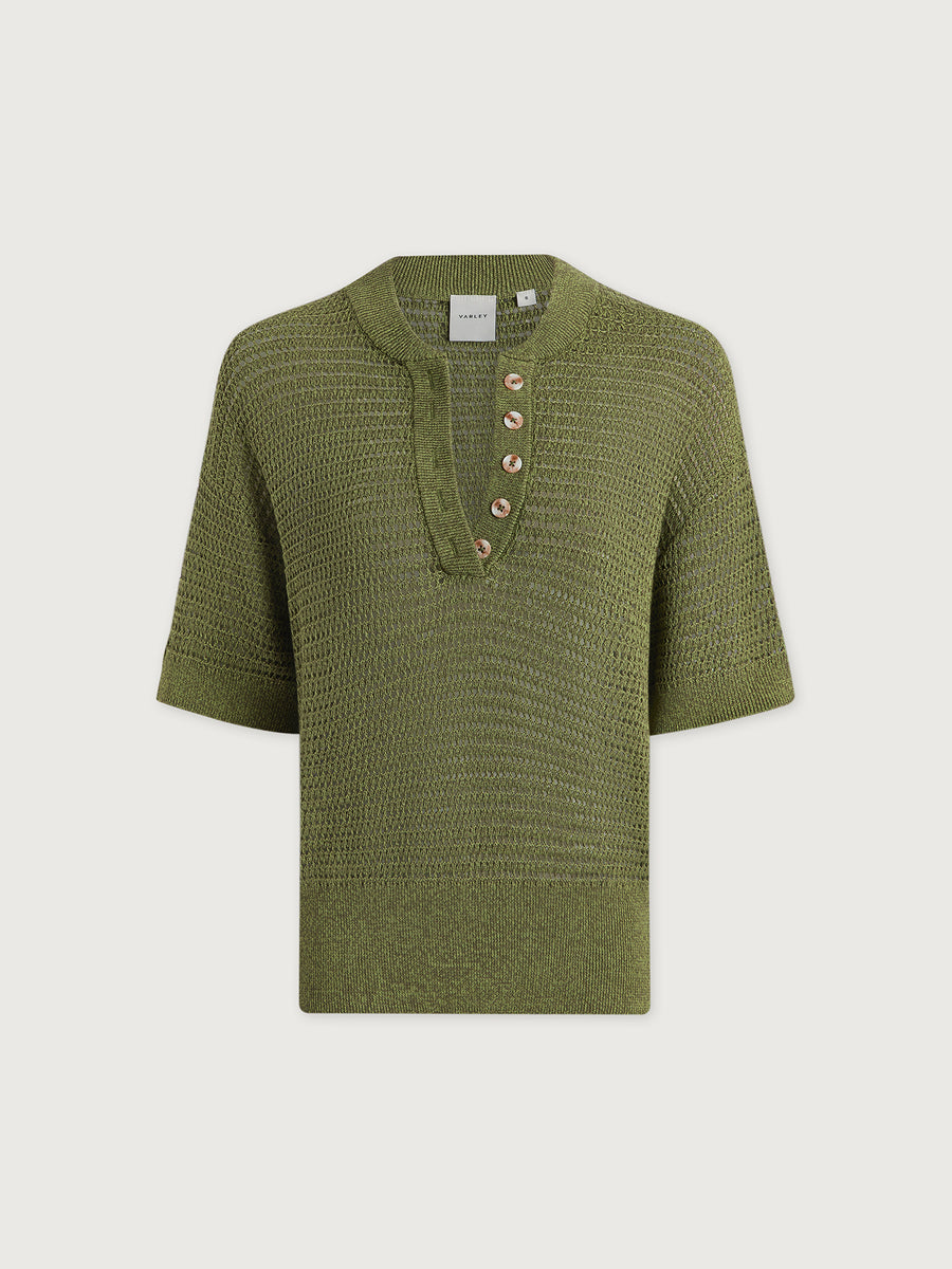 Callie Knit Top Olivine