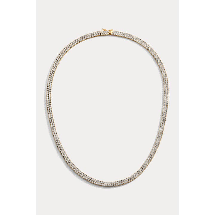Rosaline Tennis Necklace