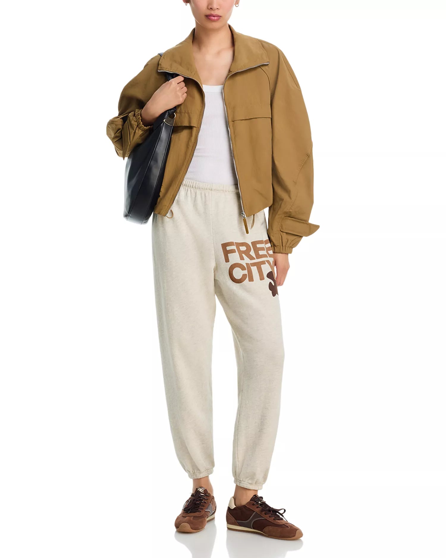 FREECITY HEATHER sweatpant- HOCOC