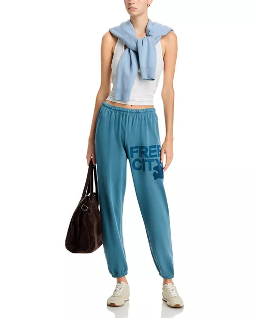 FREECITY LARGE SWEATPANT- Belgium Blue