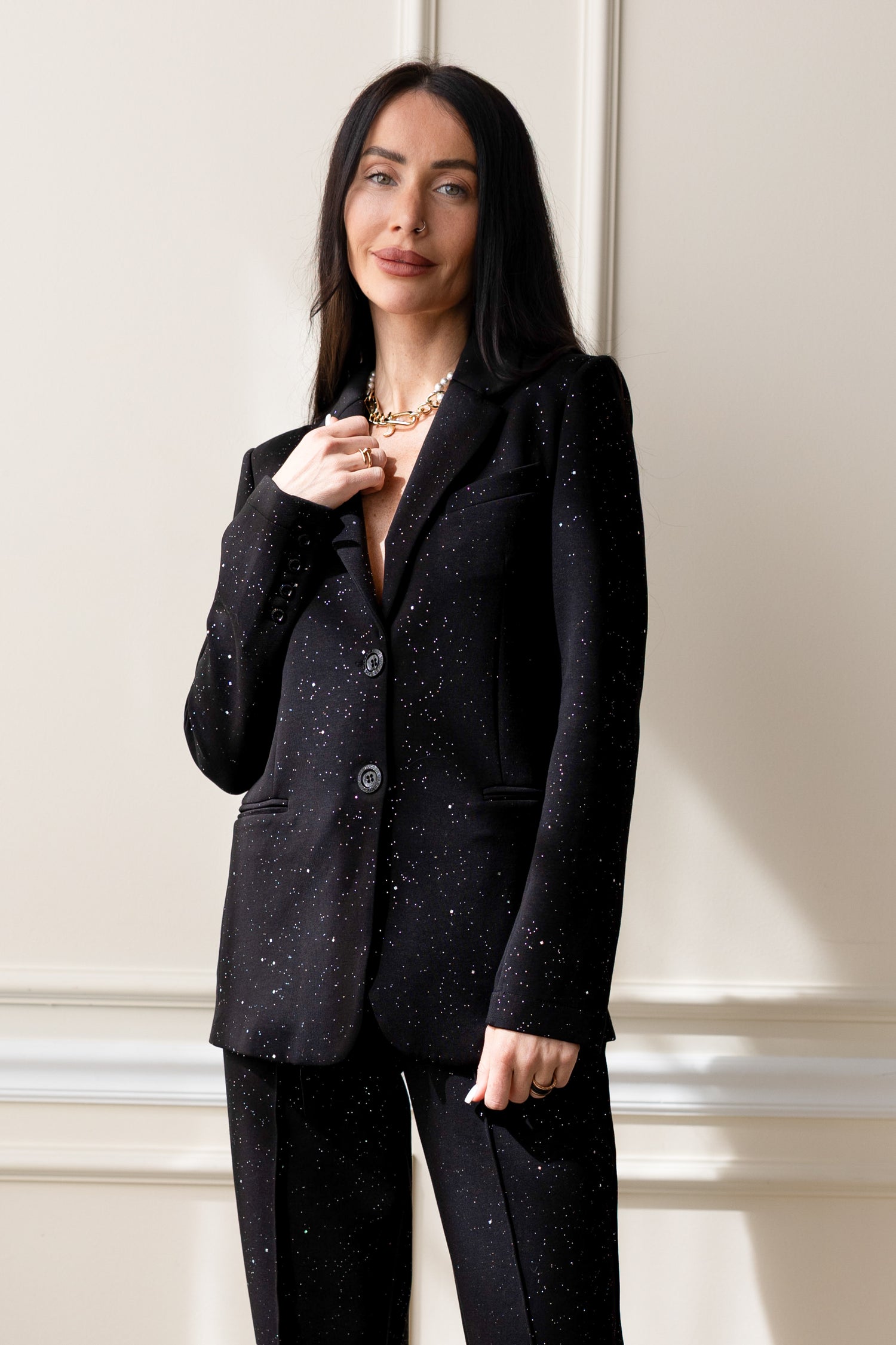 Morrison Ultra-Luxe Glitz Blazer Glitz