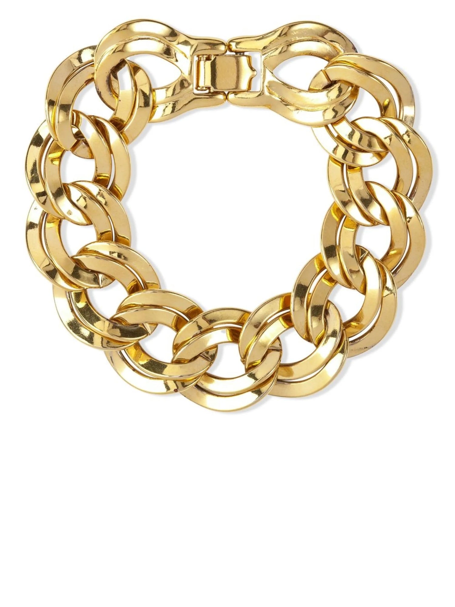 Vintage Gold Tone Link Bracelet