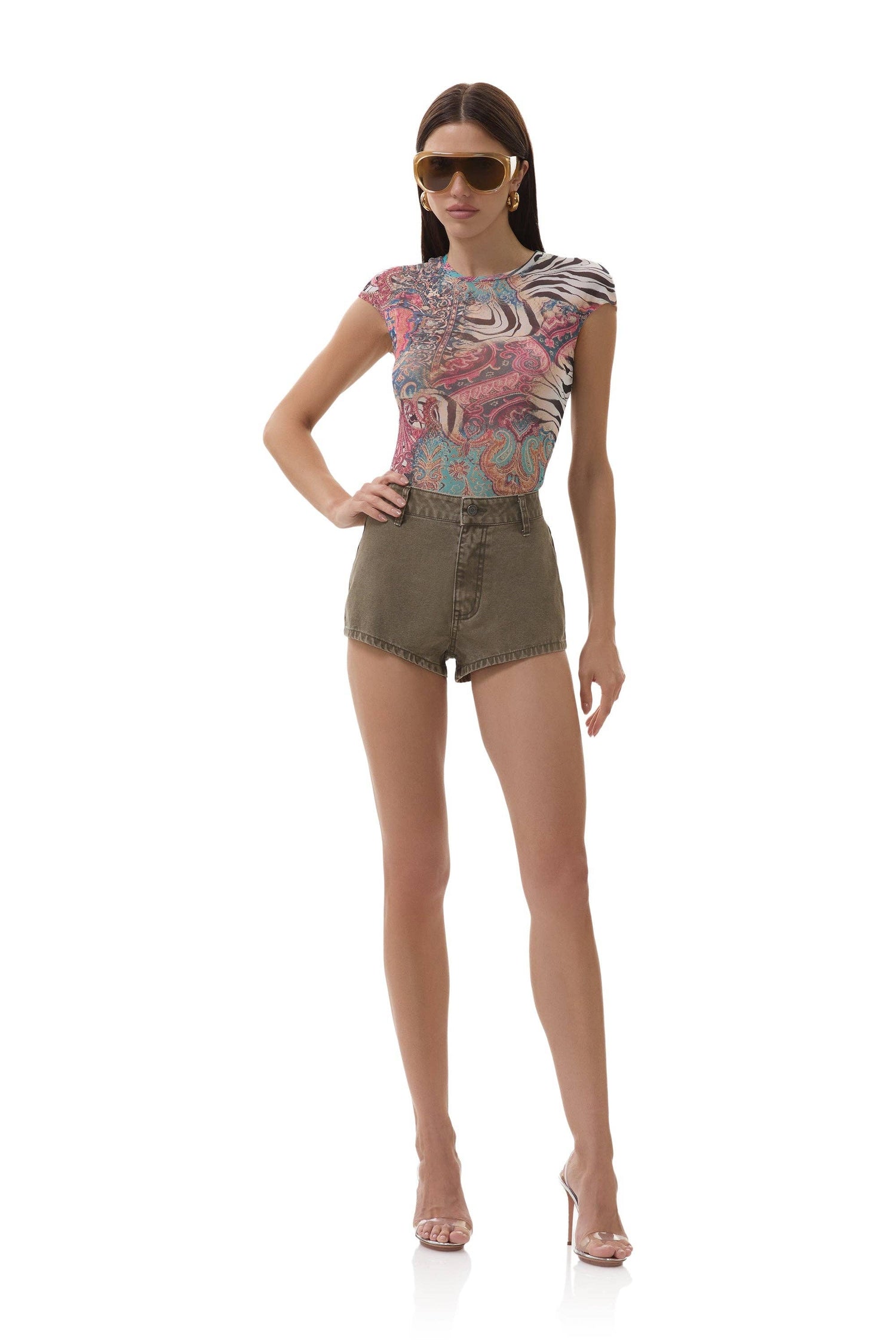 Nina Top - Gilded Paisley