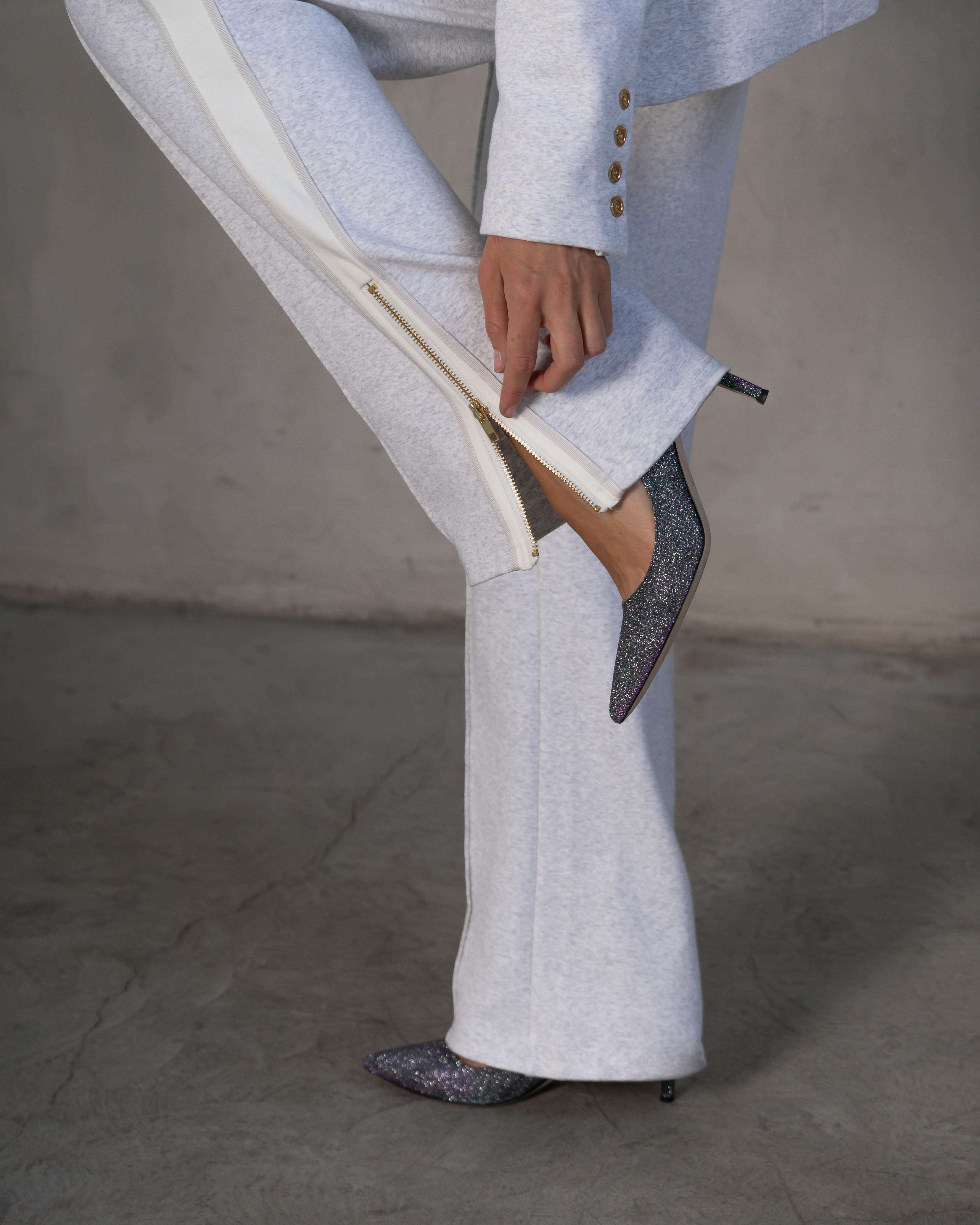 Jordan Interlock Pants Ice Grey