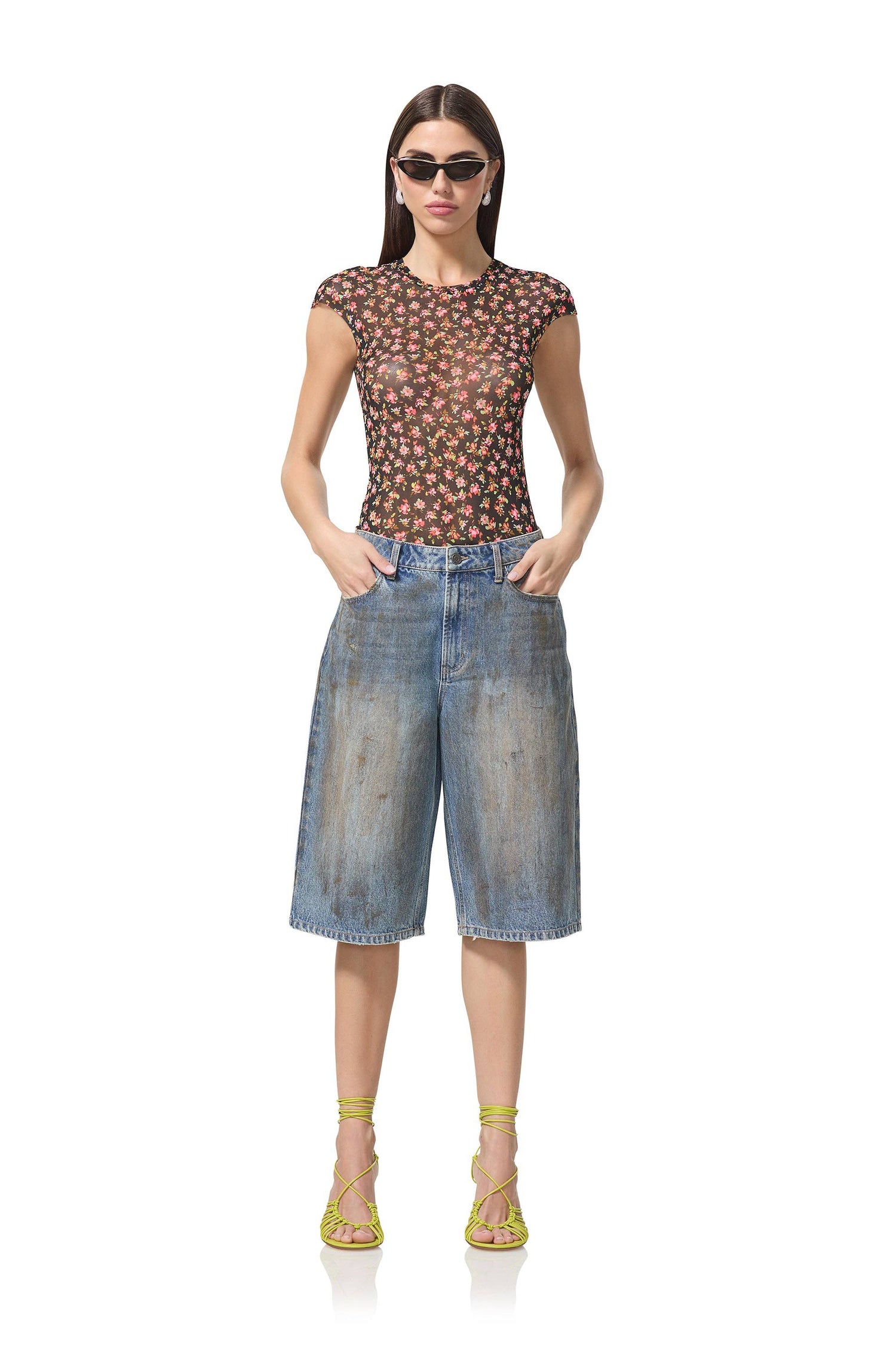 Nina Top - Spring Ditsy