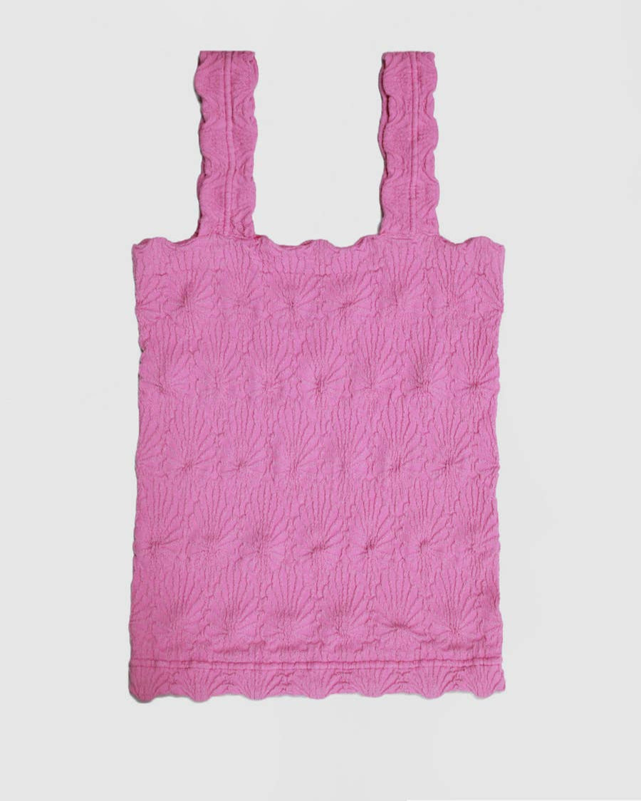 Lace Textured Square Top