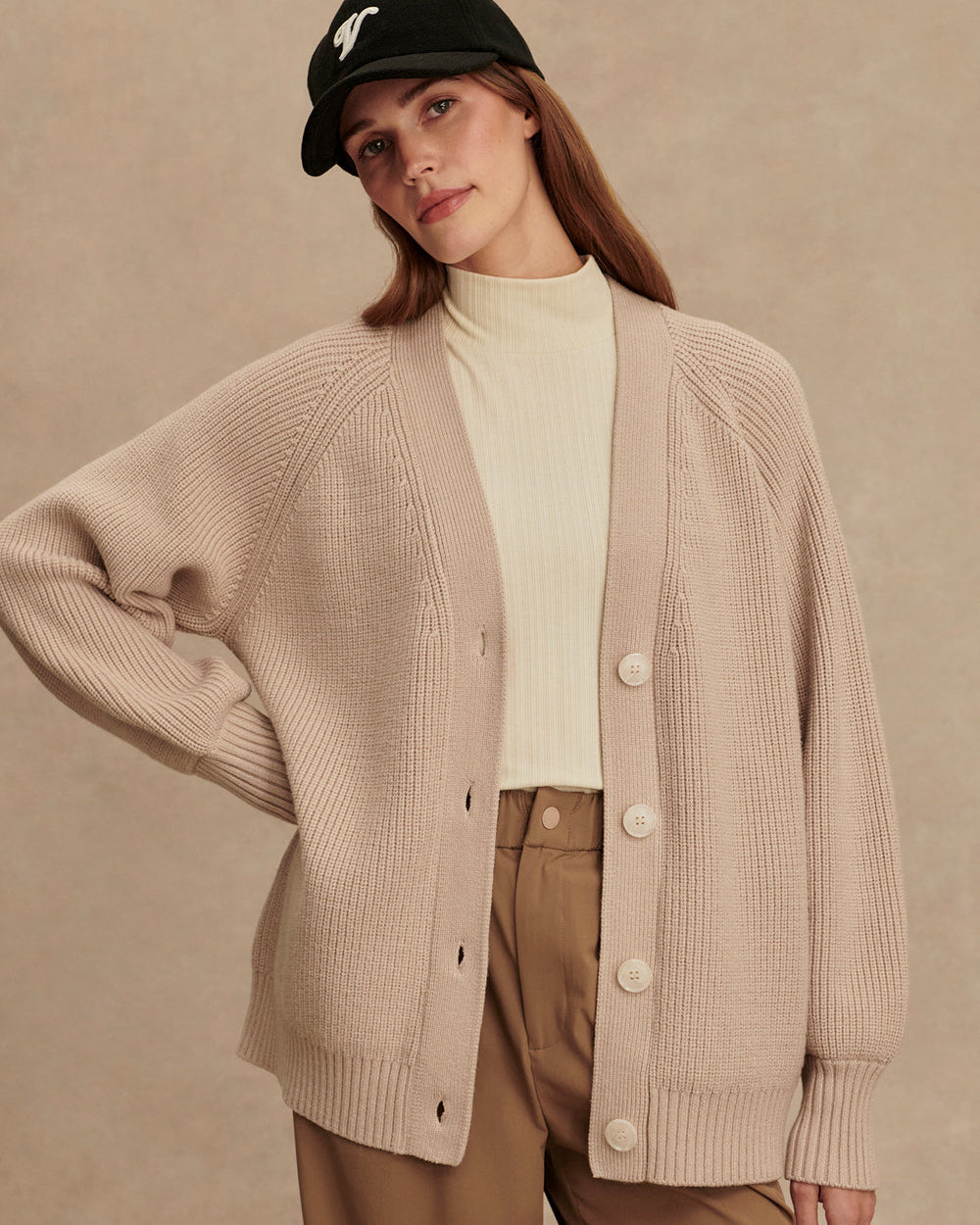 Sitges Button Through Knit