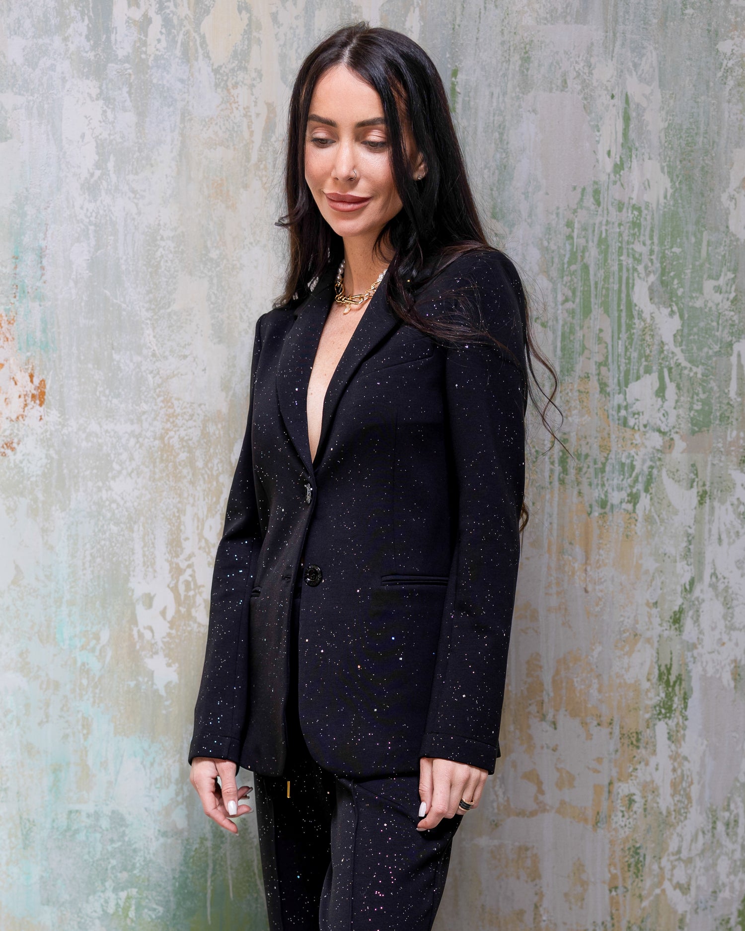 Morrison Ultra-Luxe Glitz Blazer Glitz