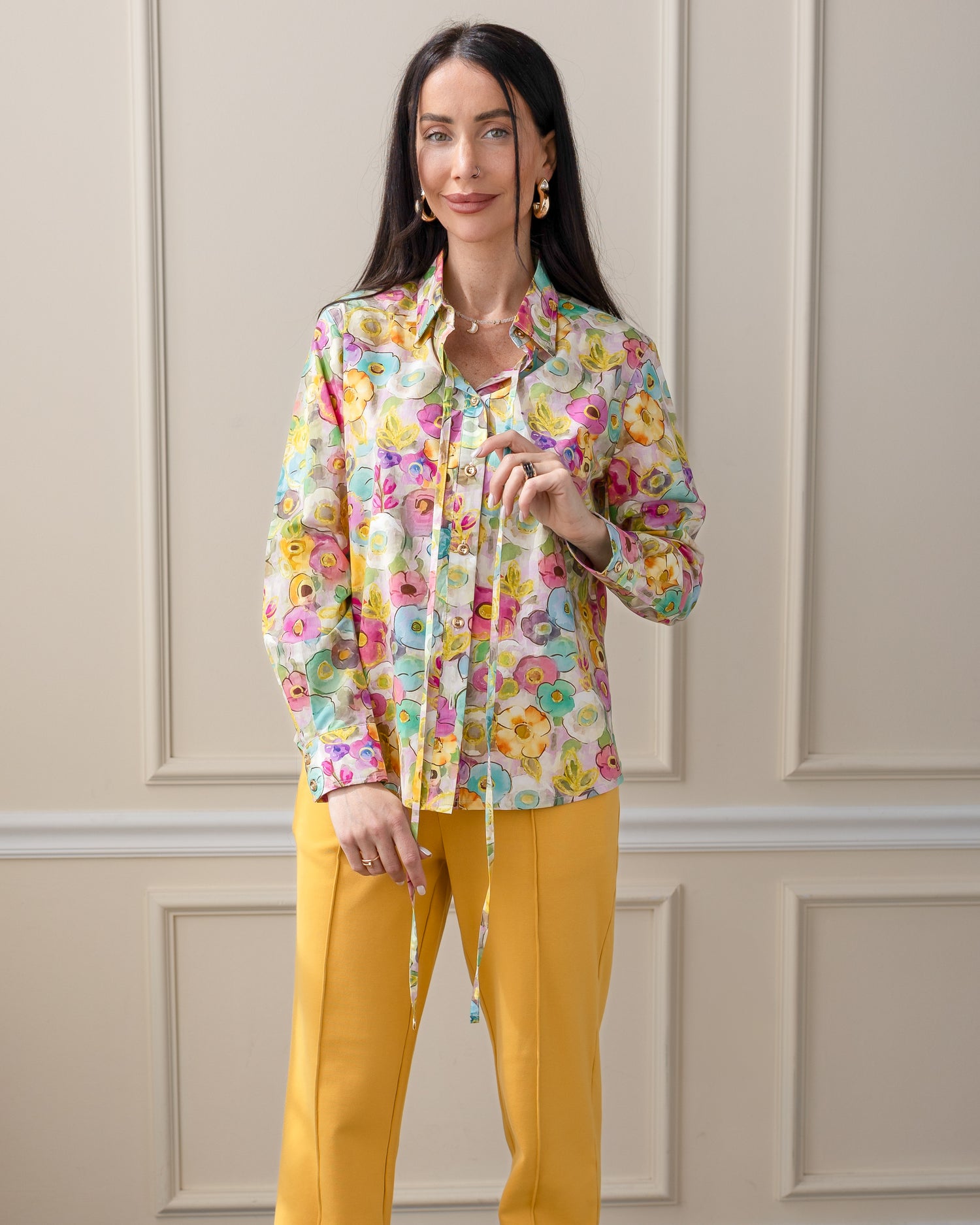 Stella Interlock Pant Canary