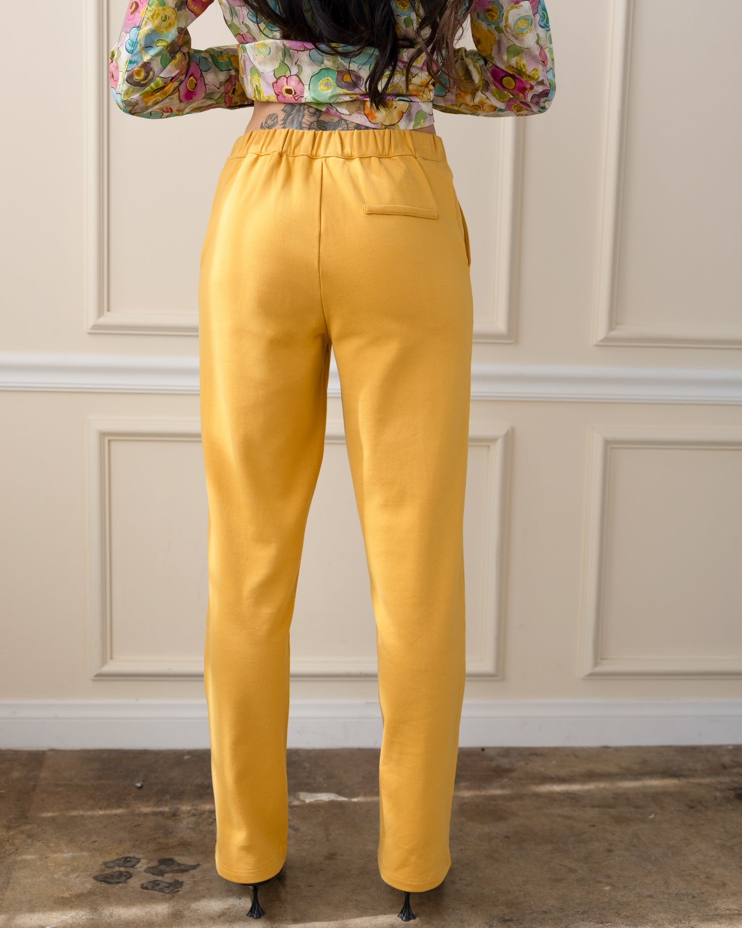 Stella Interlock Pant Canary
