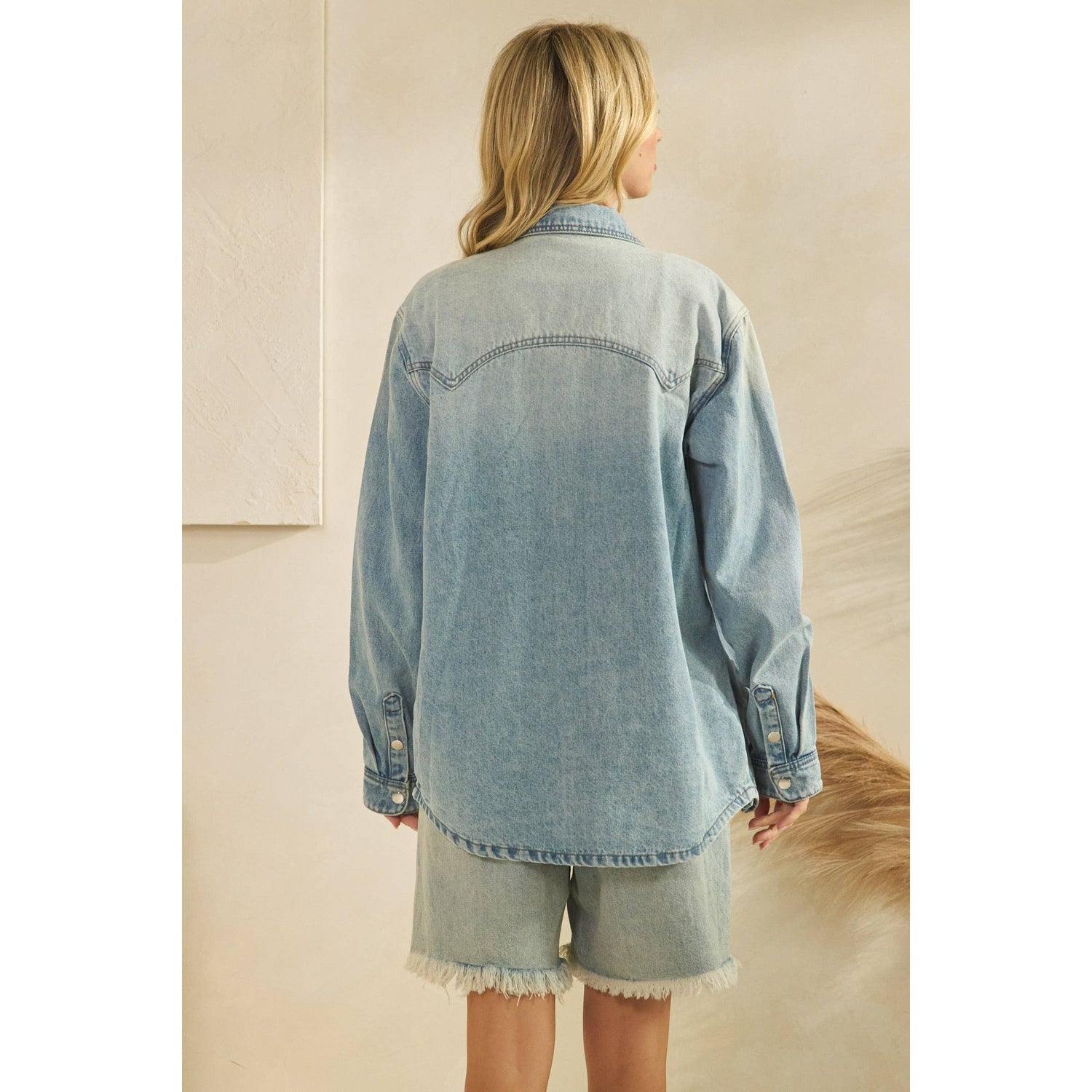 De De Jacket with Horse Embroidery