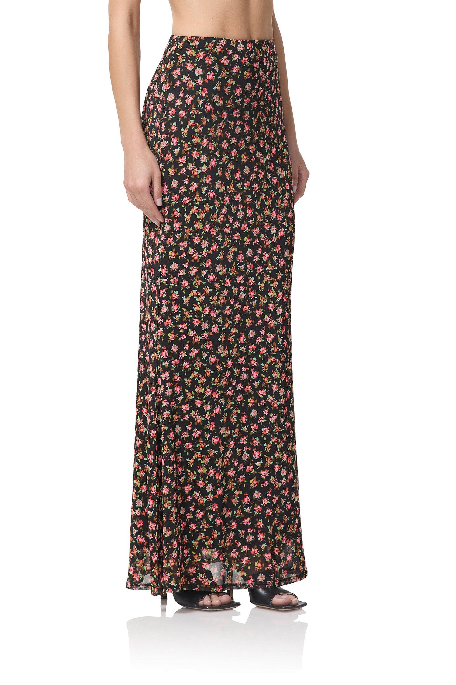 Tegan Maxi Skirt - Spring Ditsy