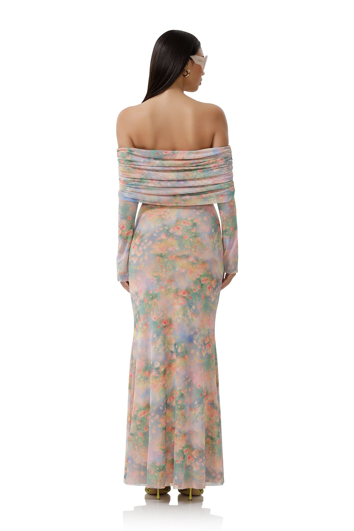 Thelma Dress - Fog Field