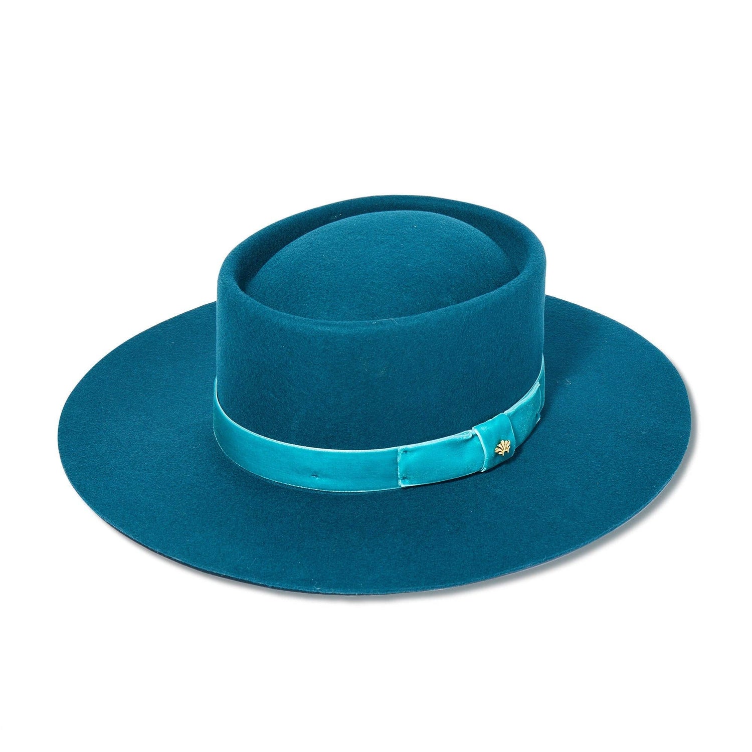 Teal Michelle Wool Hat