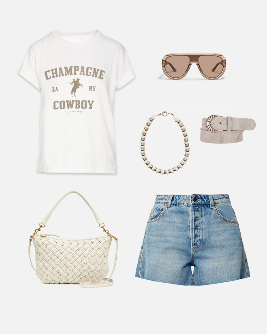 Champagne Cowboy Perfect Tee