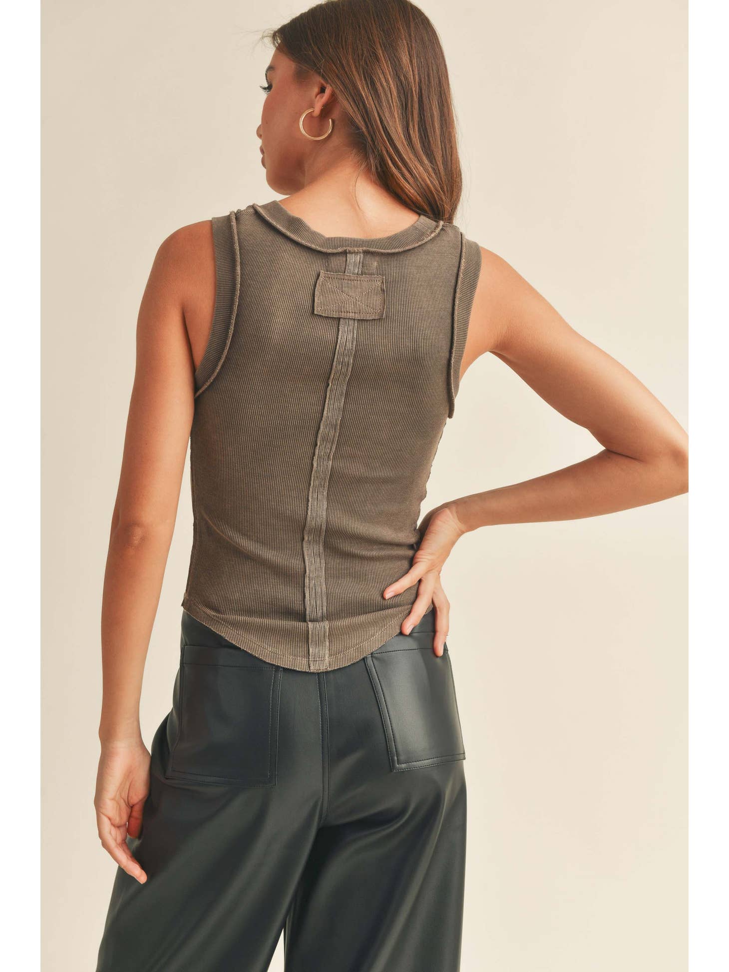 Blake Ribbed Tank Top