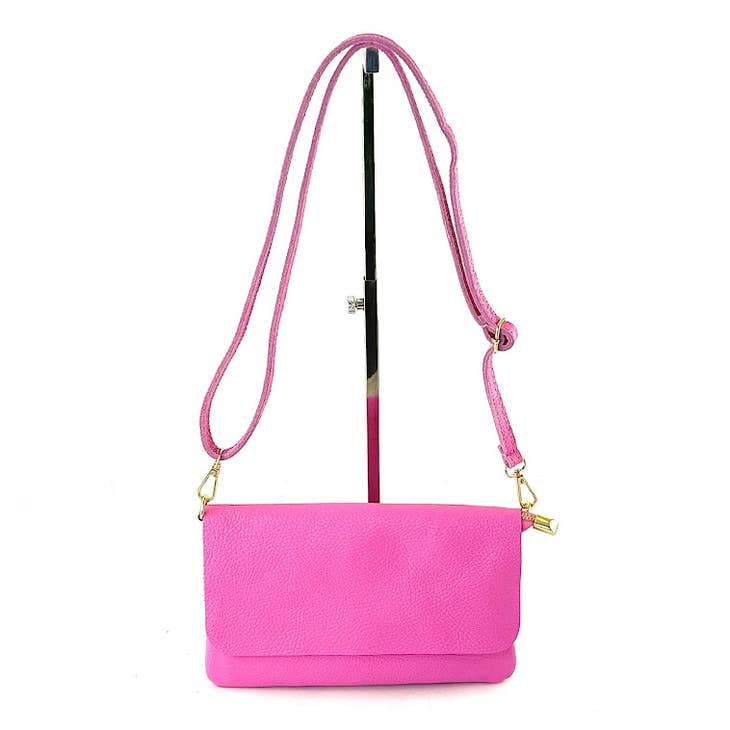 Mini Leather Crossbody Pouch