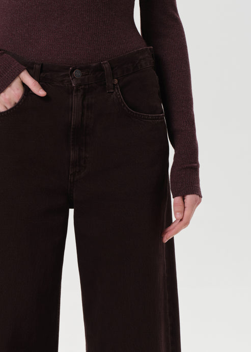 Low Curve Jean In Sloe Berry