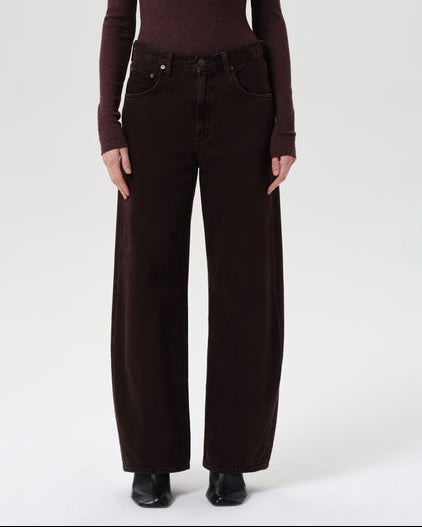 Low Curve Jean In Sloe Berry