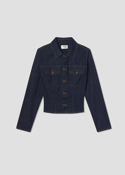 Contoured Jacket in Rinse