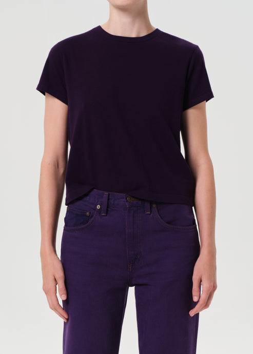 Adine Shrunken Tee In Cordial