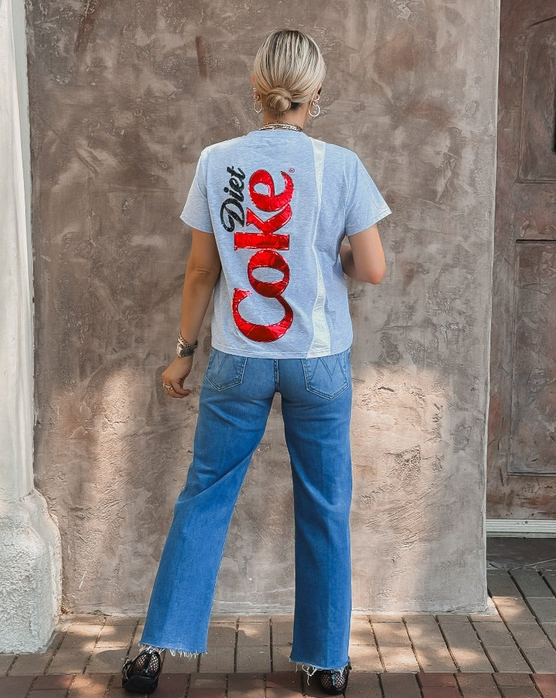 Grey Diet Coke® Logo Tee