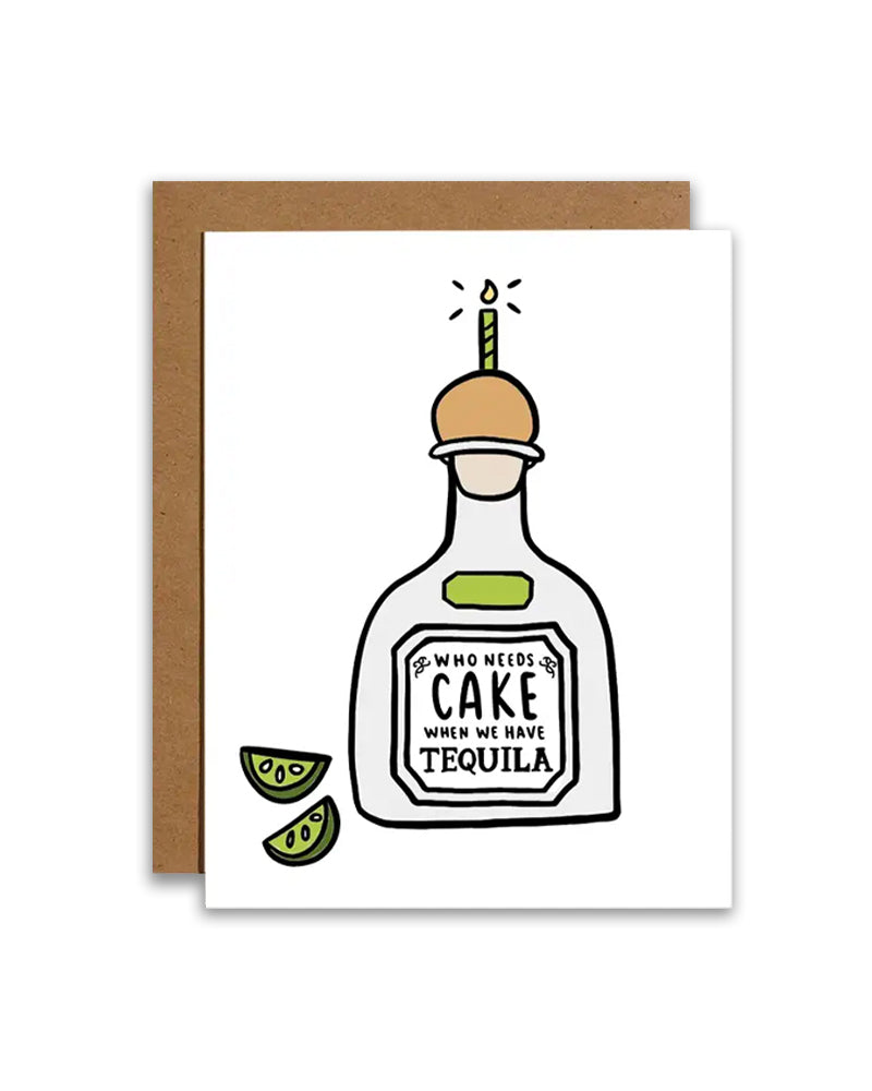 Cake Tequila Card