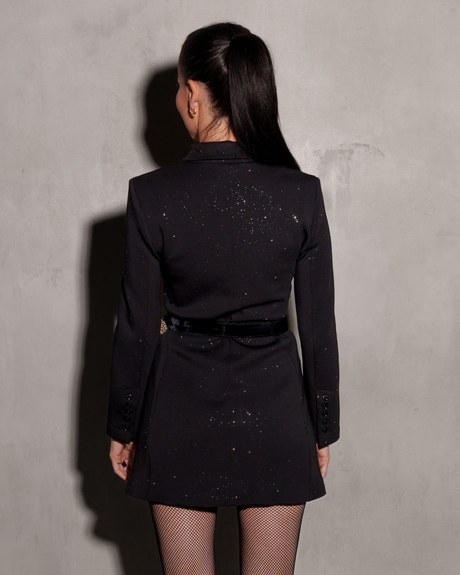 Jess Ultra Luxe Blazer Dress Glitz