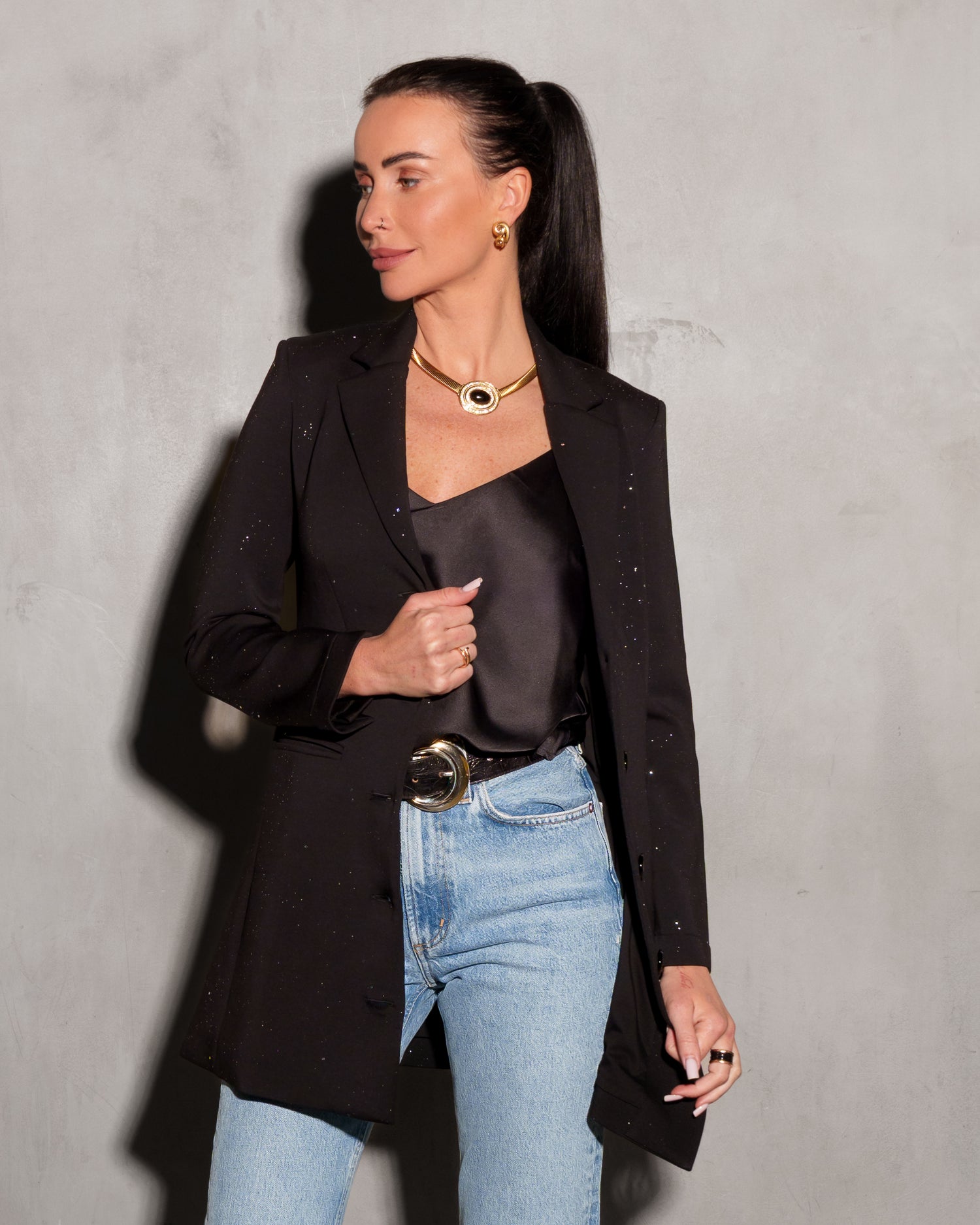 Basic Cooper Cami Black