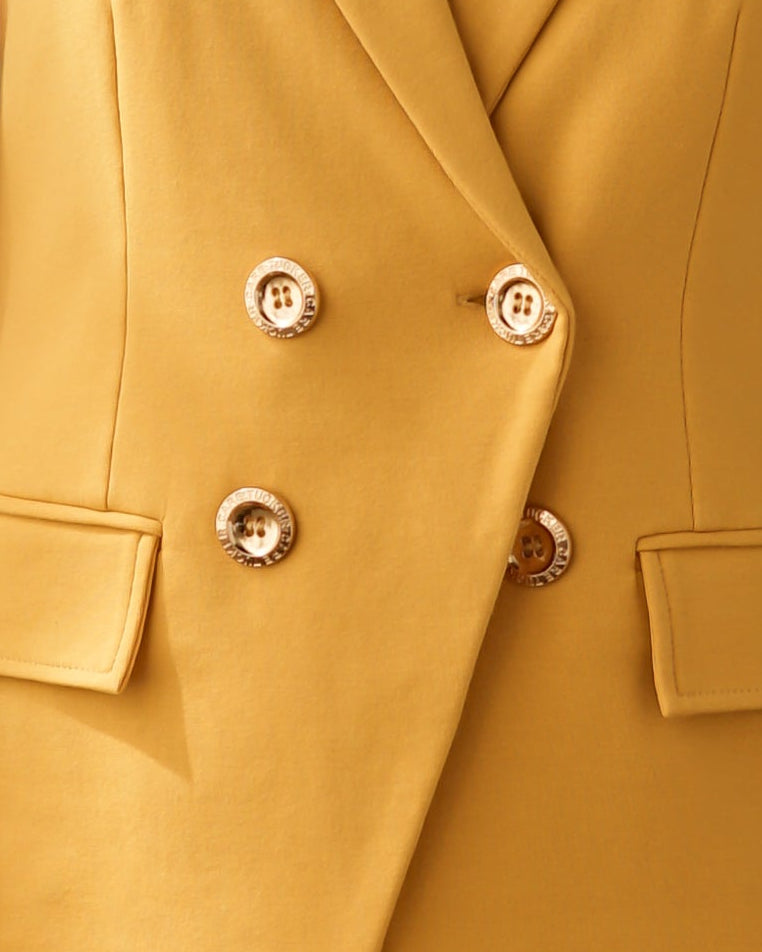 Vanessa Interlock Vest Canary