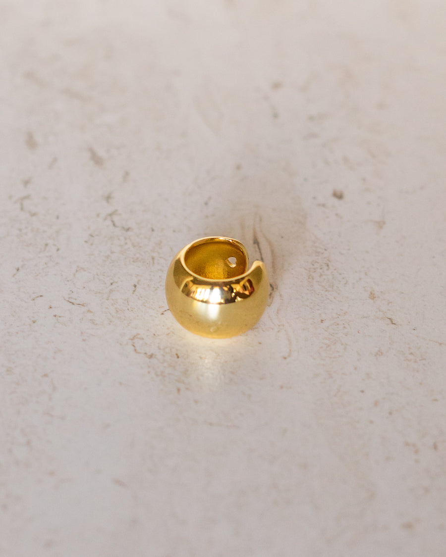 Gold Ball Ear Cuff