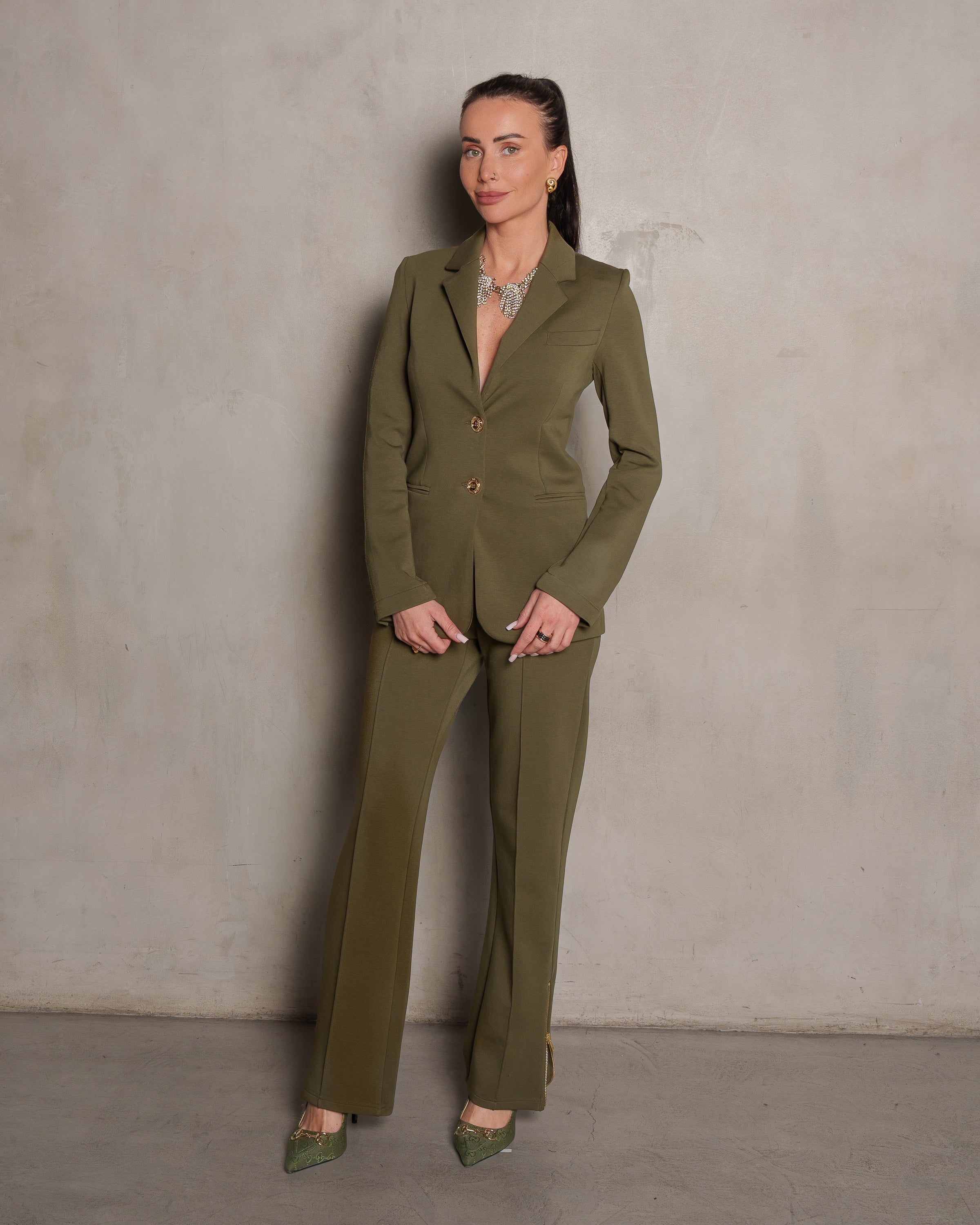 Morrison Ultra Luxe Blazer Olive