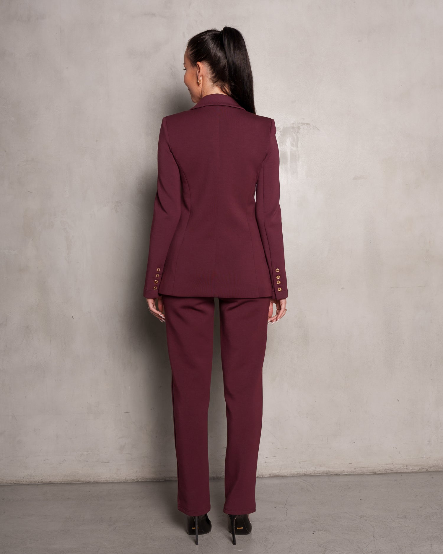Morrison Ultra Luxe Blazer Merlot