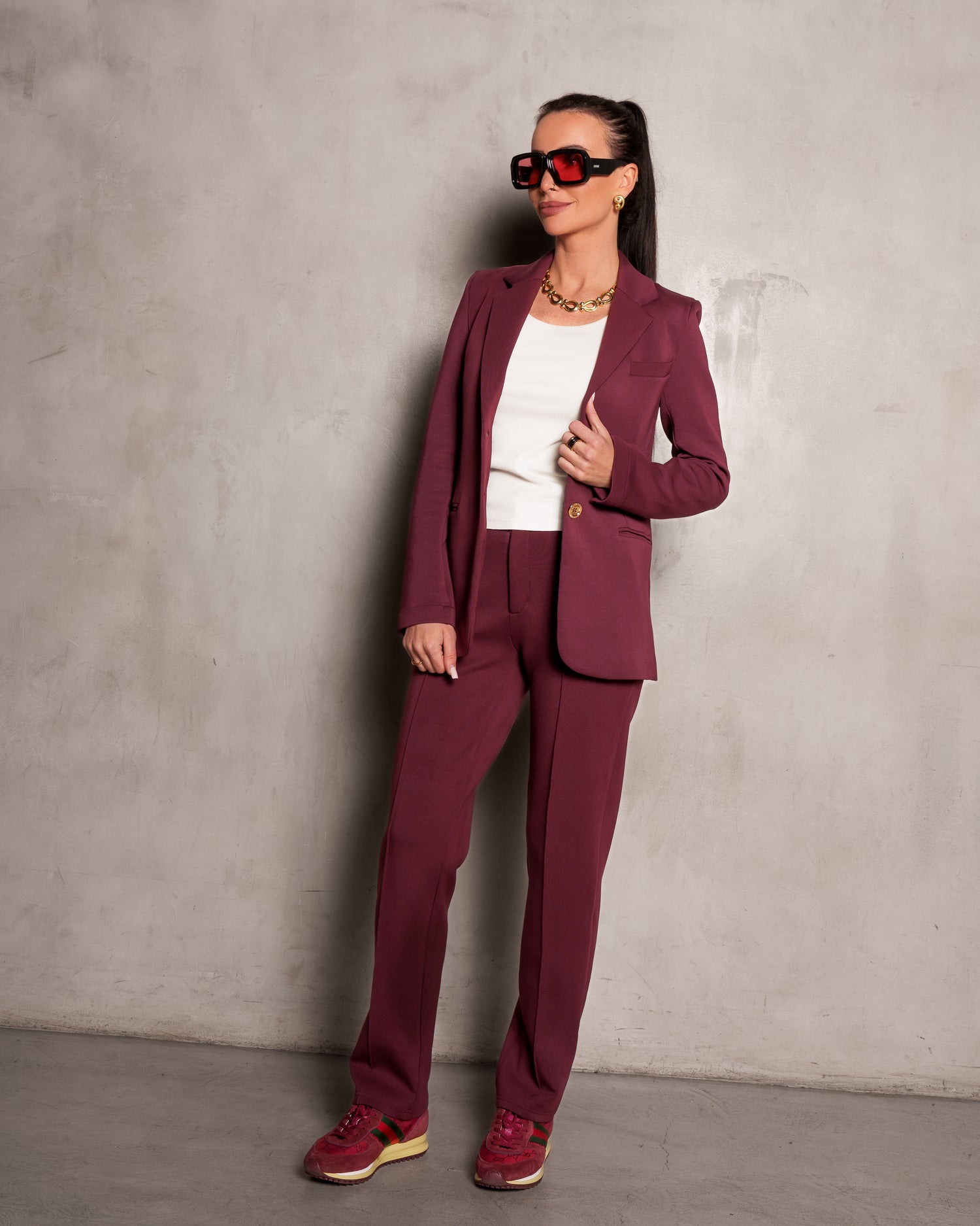 Stella Ultra Luxe Pant Merlot