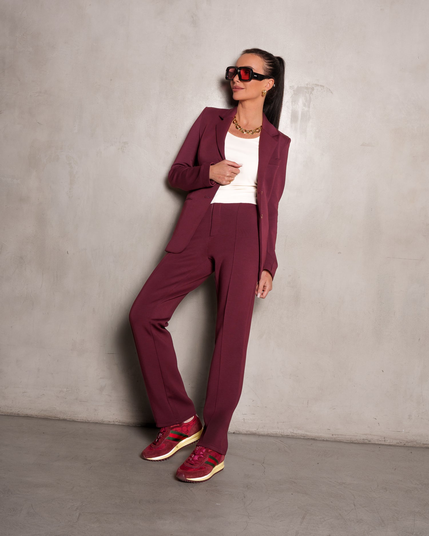 Stella Ultra Luxe Pant Merlot
