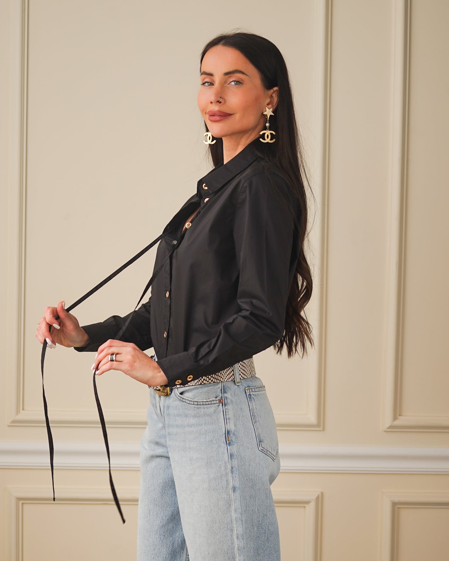 Secretariat Poplin Shirt - Basic (Black)