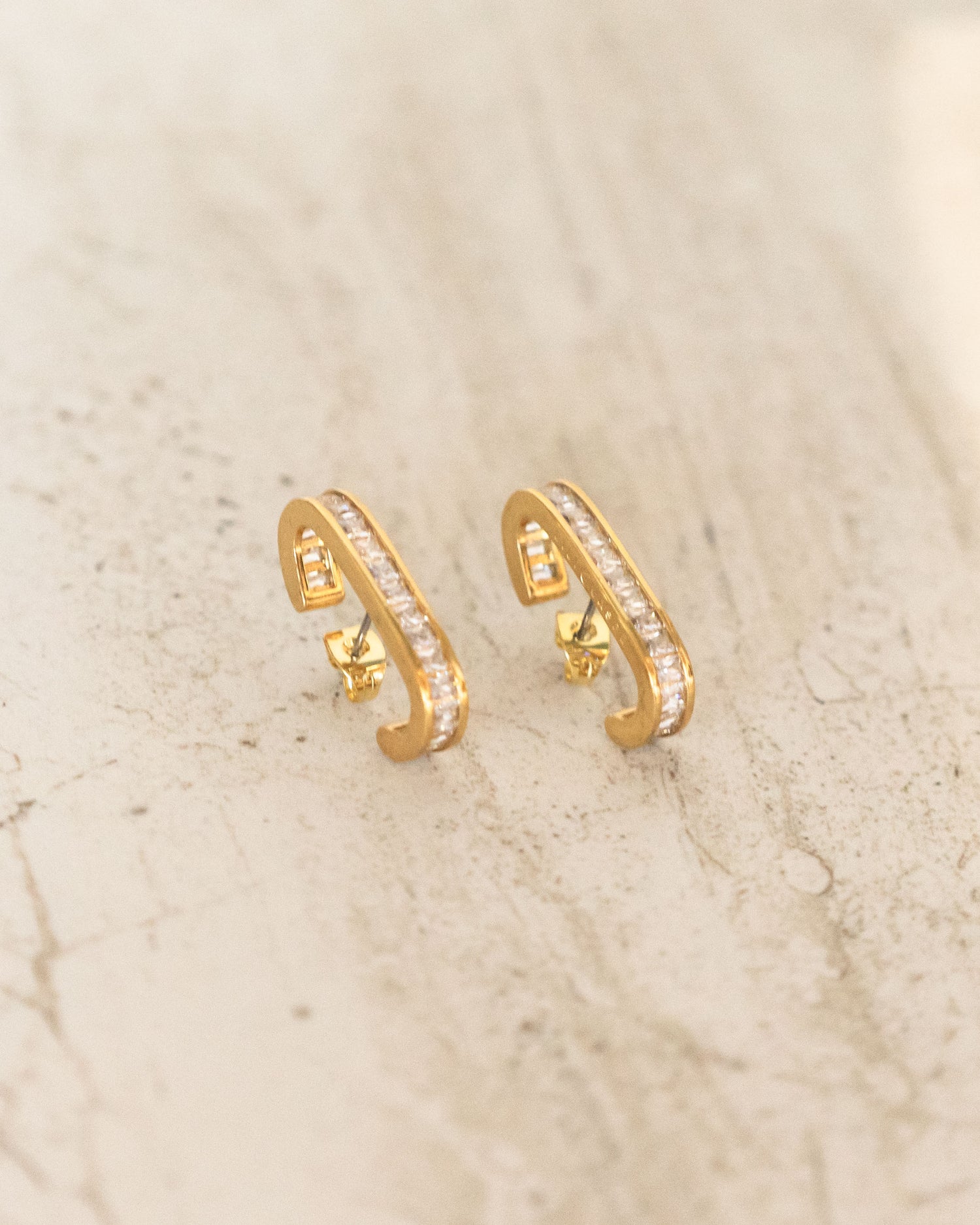 Rhinestone Ear Climbers
