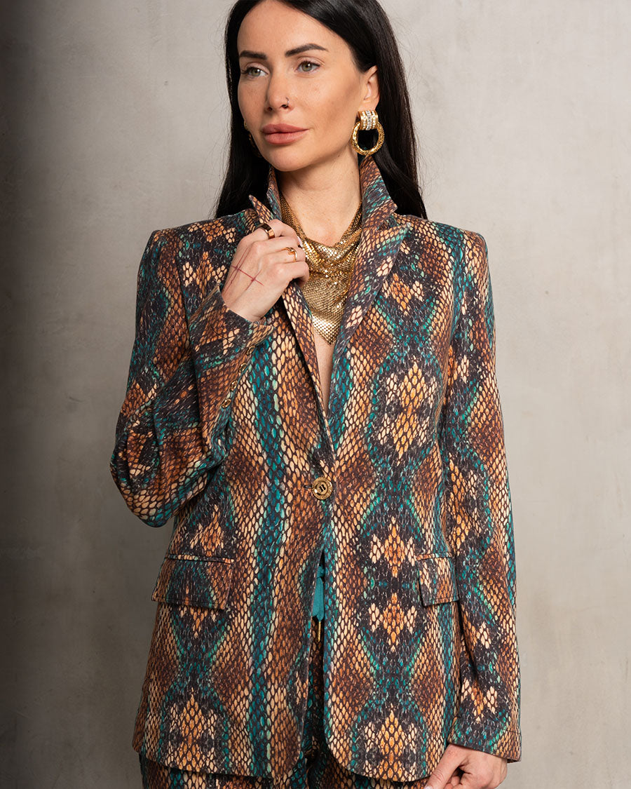 Kravitz Interlock Blazer Cobra