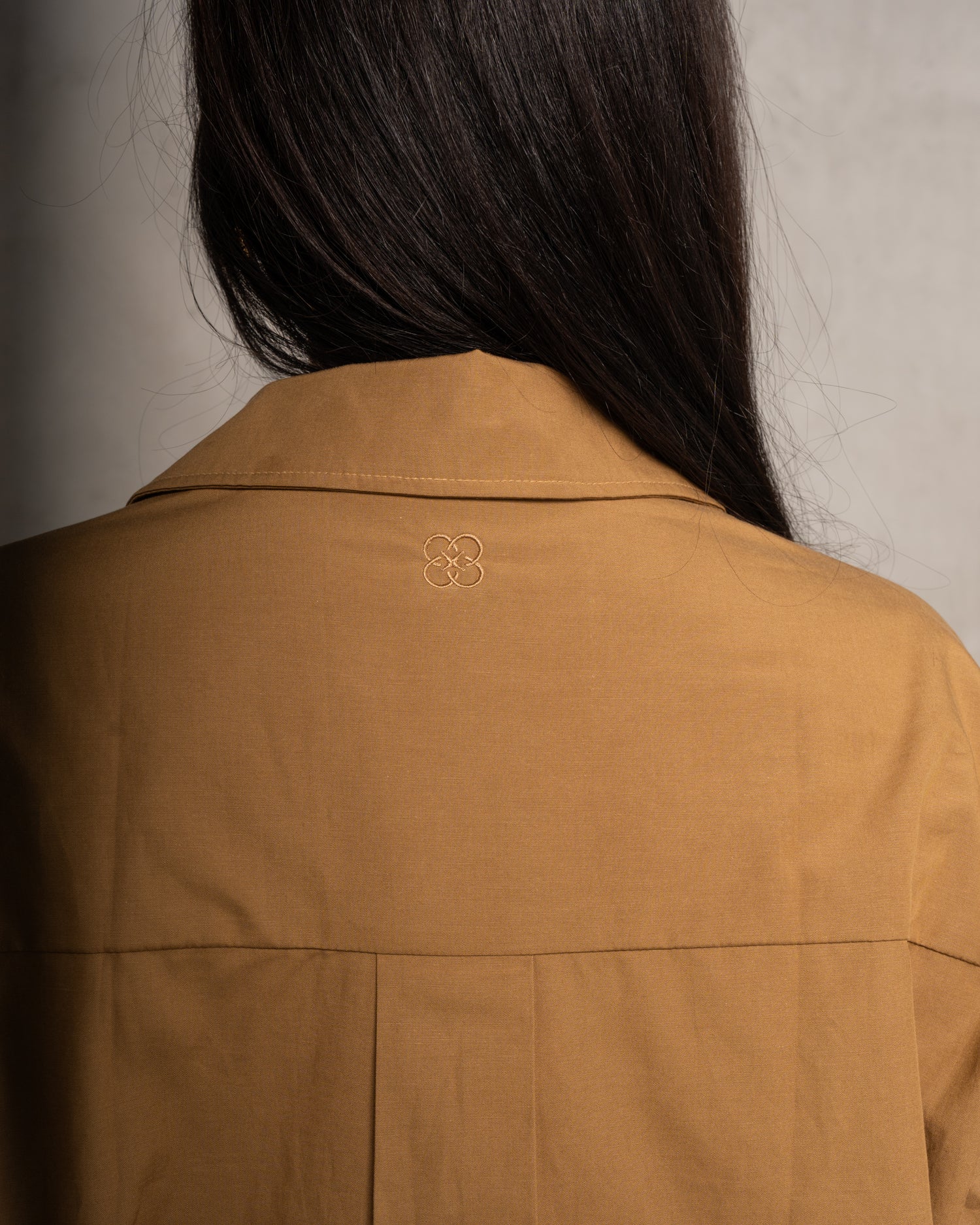 McCartney Oversized Shirt - Saddle