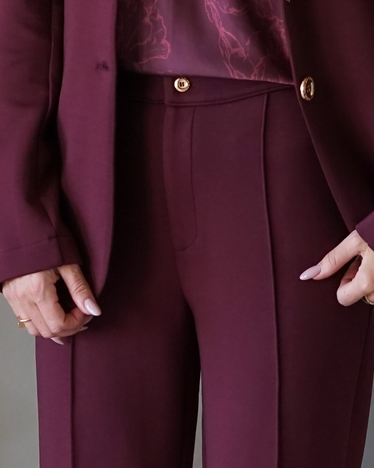 Stella Ultra Luxe Pant Merlot